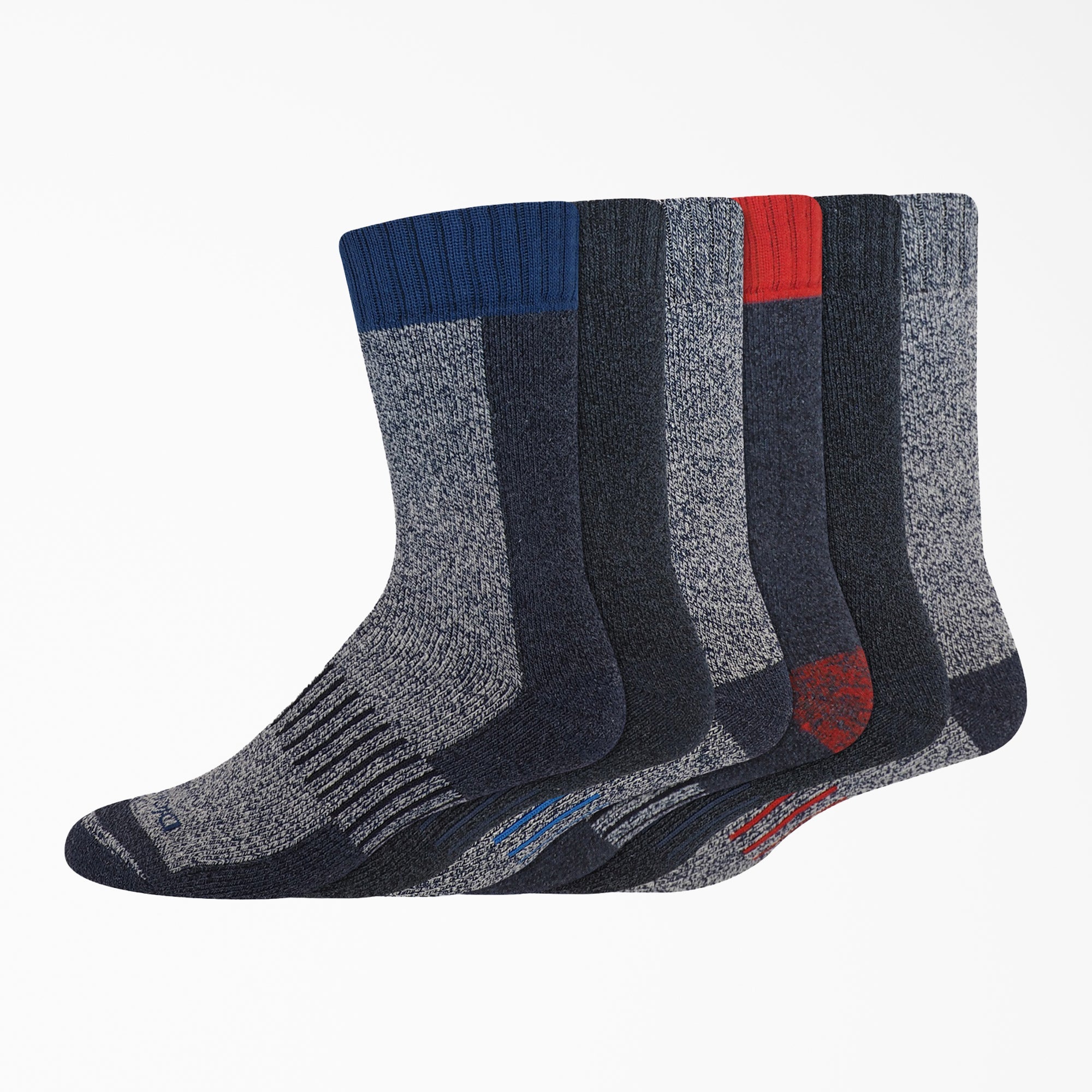 The Trekker Crew Socks, Size 6-12, 6-Pack