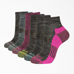 Women's Free Run Quarter Socks, Size 6-9, 6-Pack