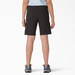 Women's Cooling Slim Fit Cargo Shorts, 10"