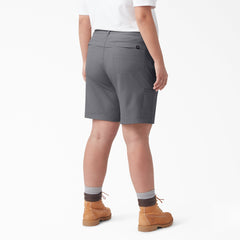 Women's Plus Cooling Relaxed Fit Shorts, 9"