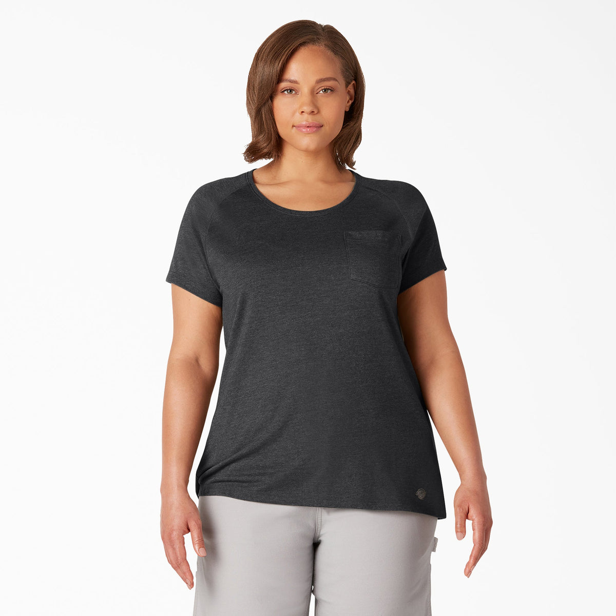 Women's Plus Cooling Short Sleeve Pocket T-Shirt
