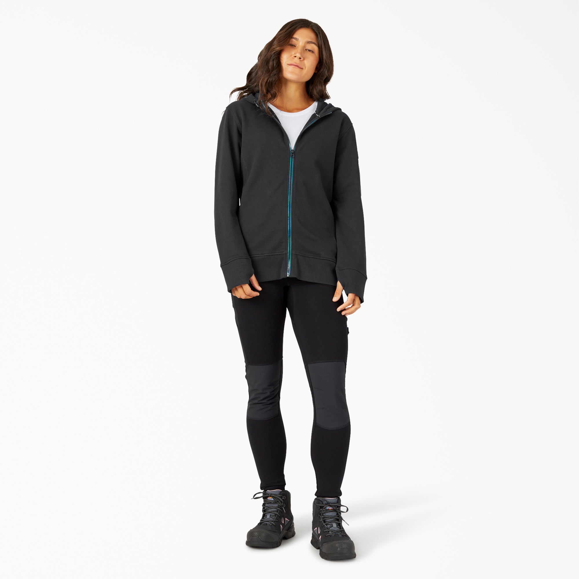 Women's Performance Workwear Full Zip Fleece Hoodie