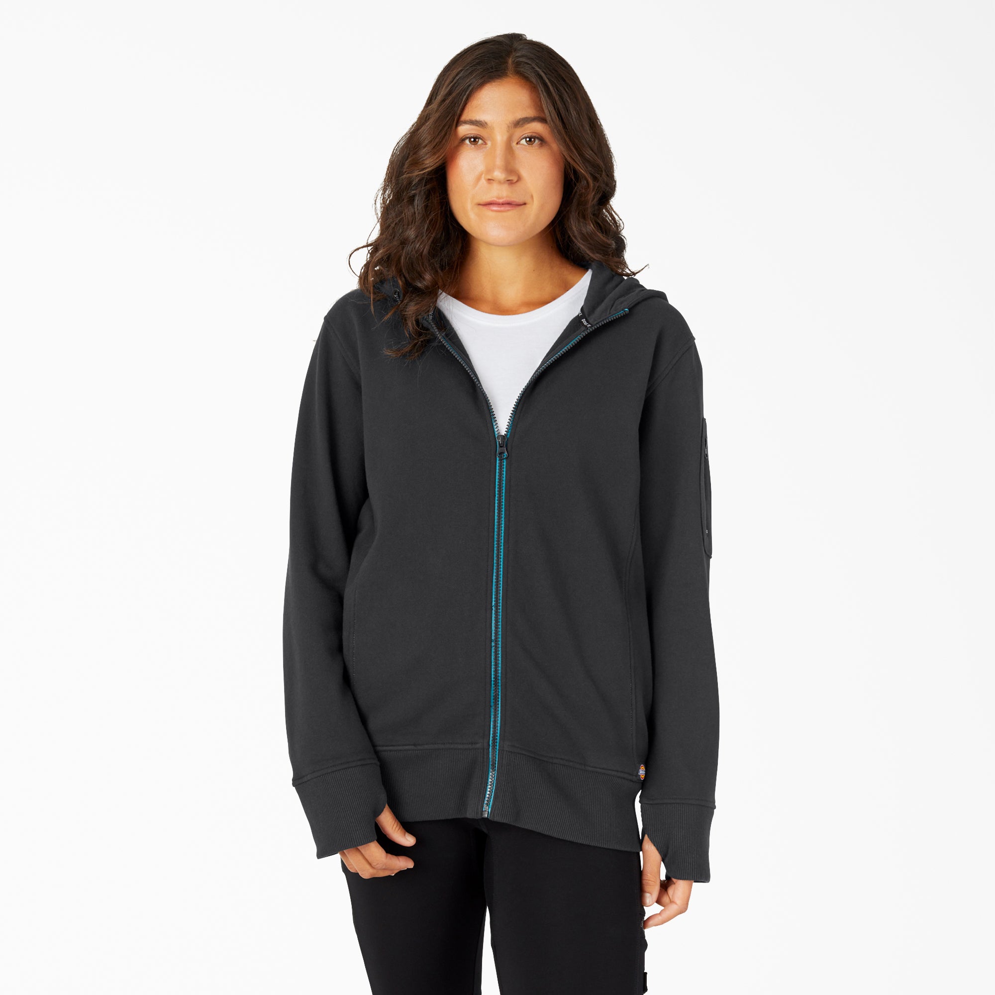 Women's Performance Workwear Full Zip Fleece Hoodie