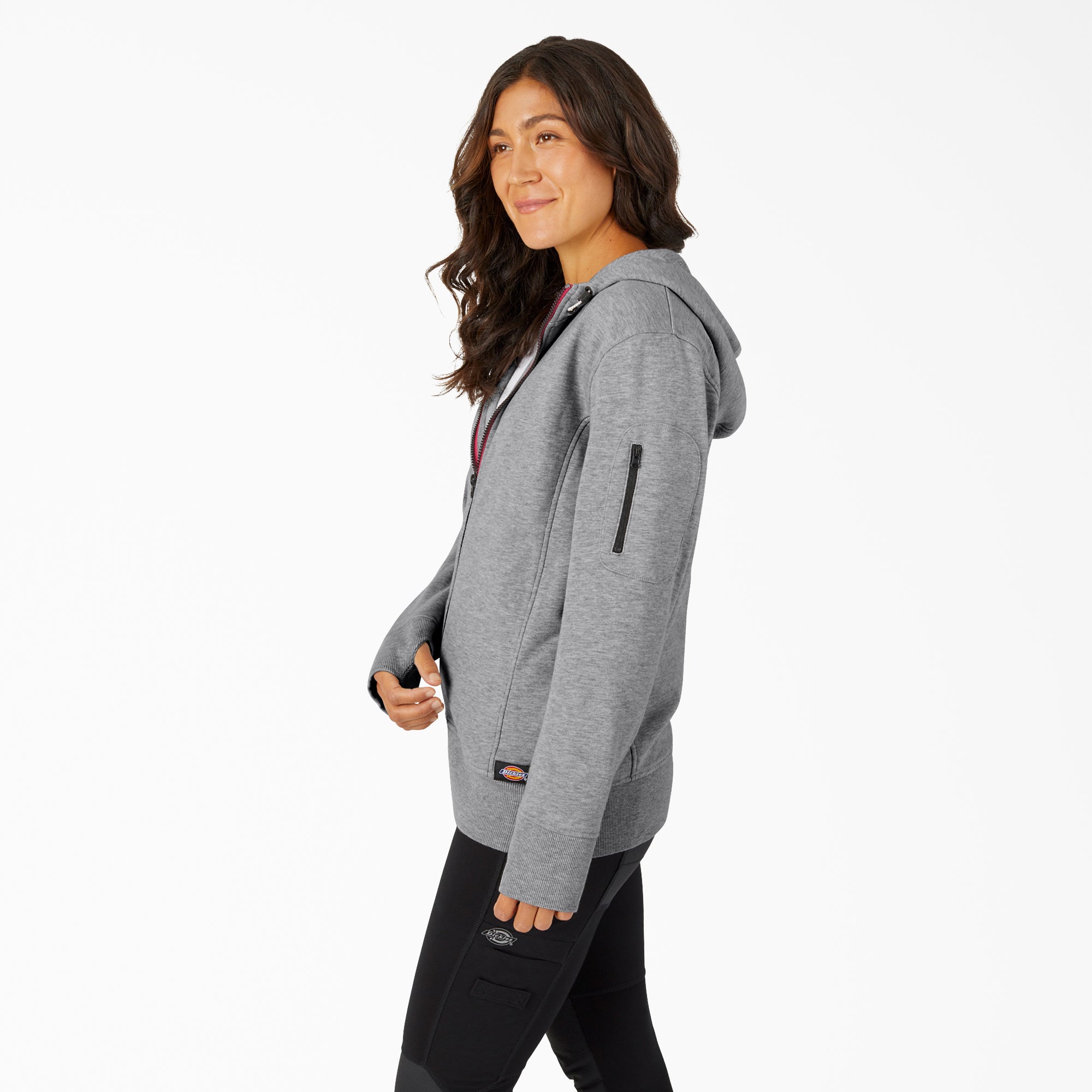Women's Performance Workwear Full Zip Fleece Hoodie