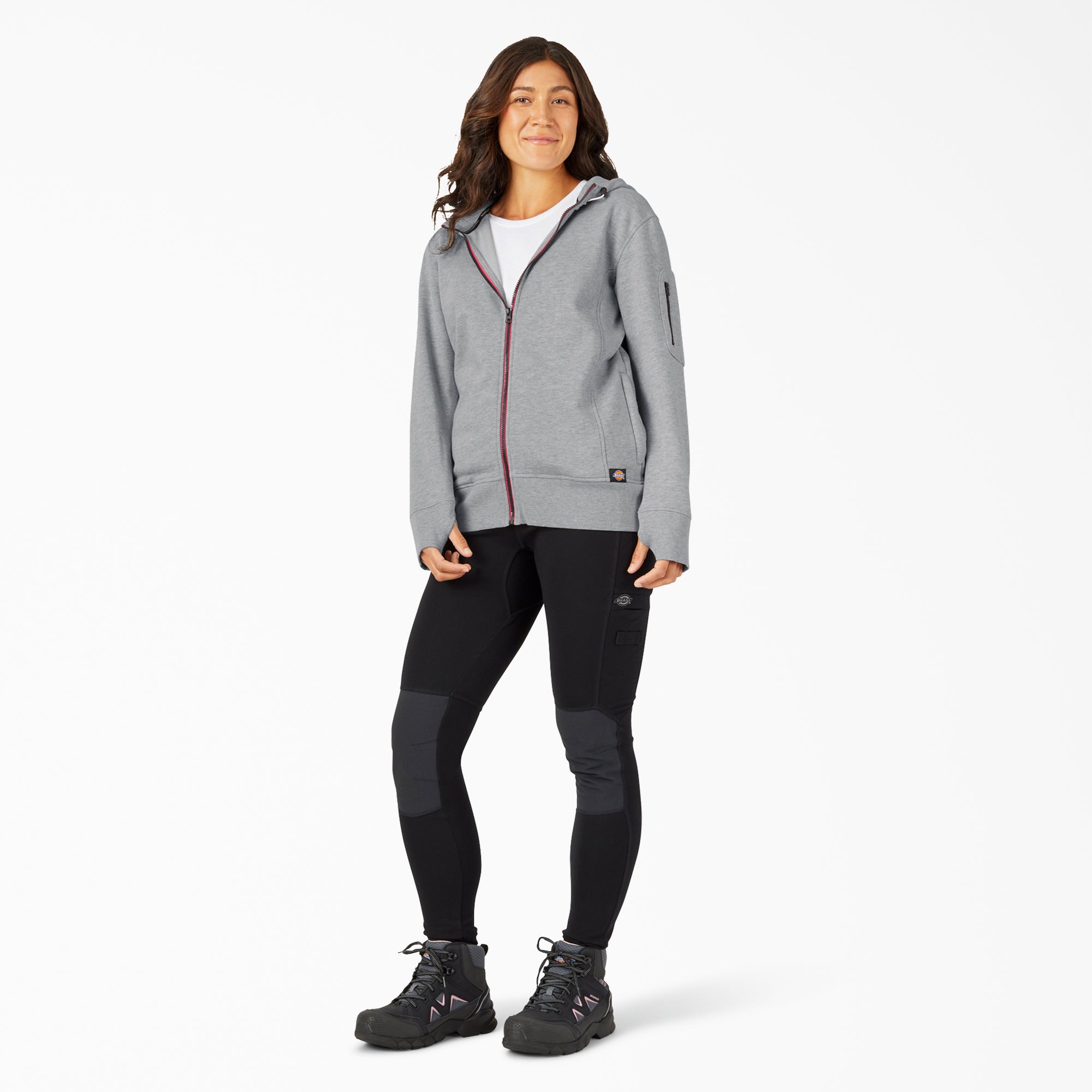 Women's Performance Workwear Full Zip Fleece Hoodie