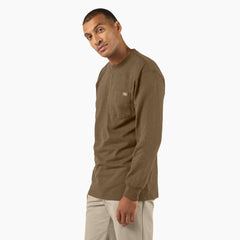 Heavyweight Heathered Long Sleeve Pocket T-Shirt