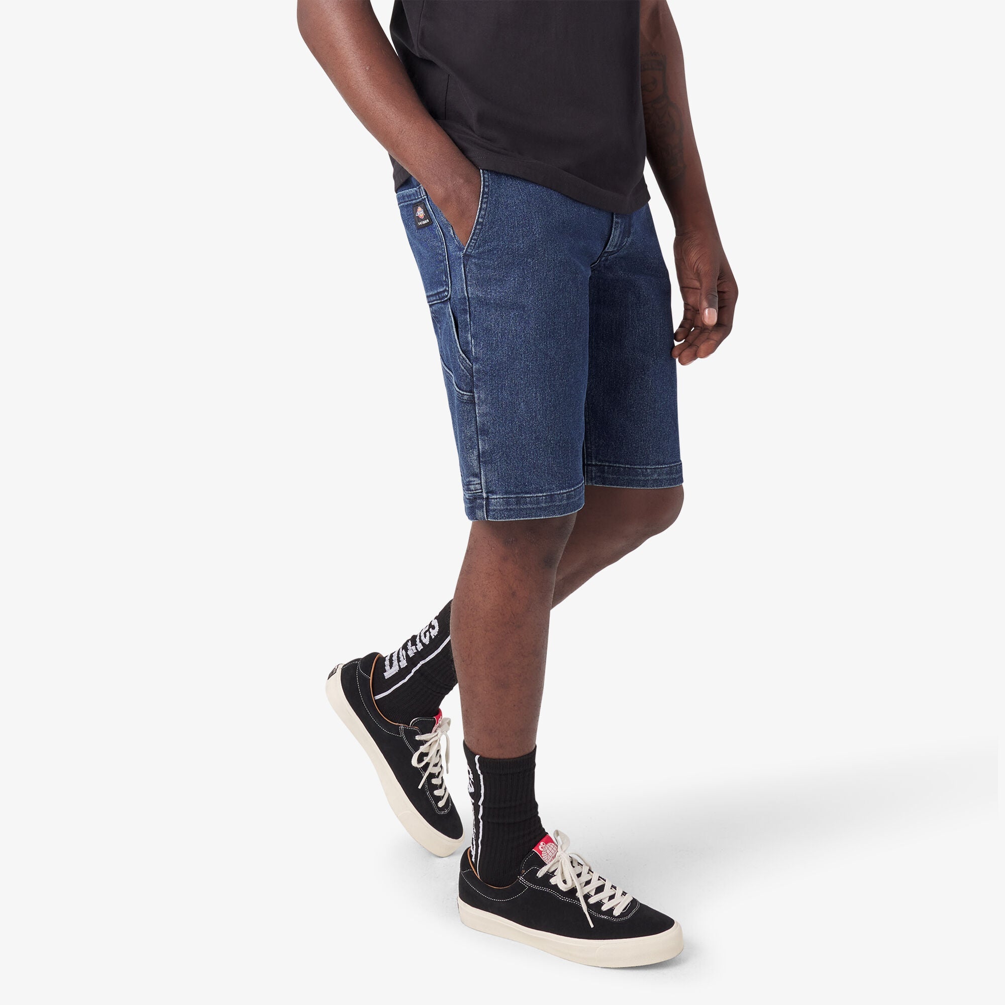 Dickies Skateboarding Denim Carpenter Shorts, 11"