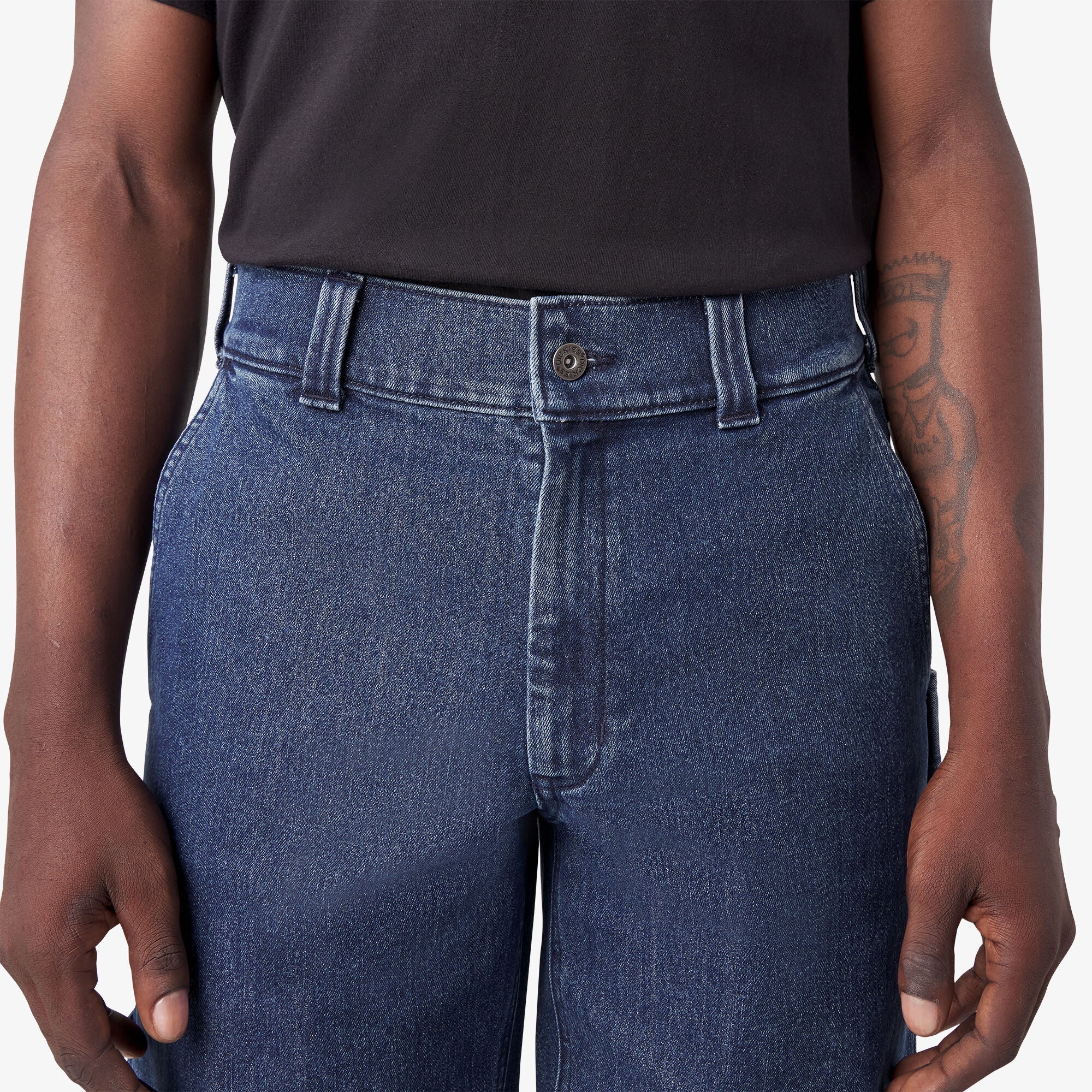 Dickies Skateboarding Denim Carpenter Shorts, 11"
