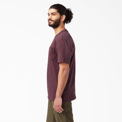 Heavyweight Heathered Short Sleeve Pocket T-Shirt