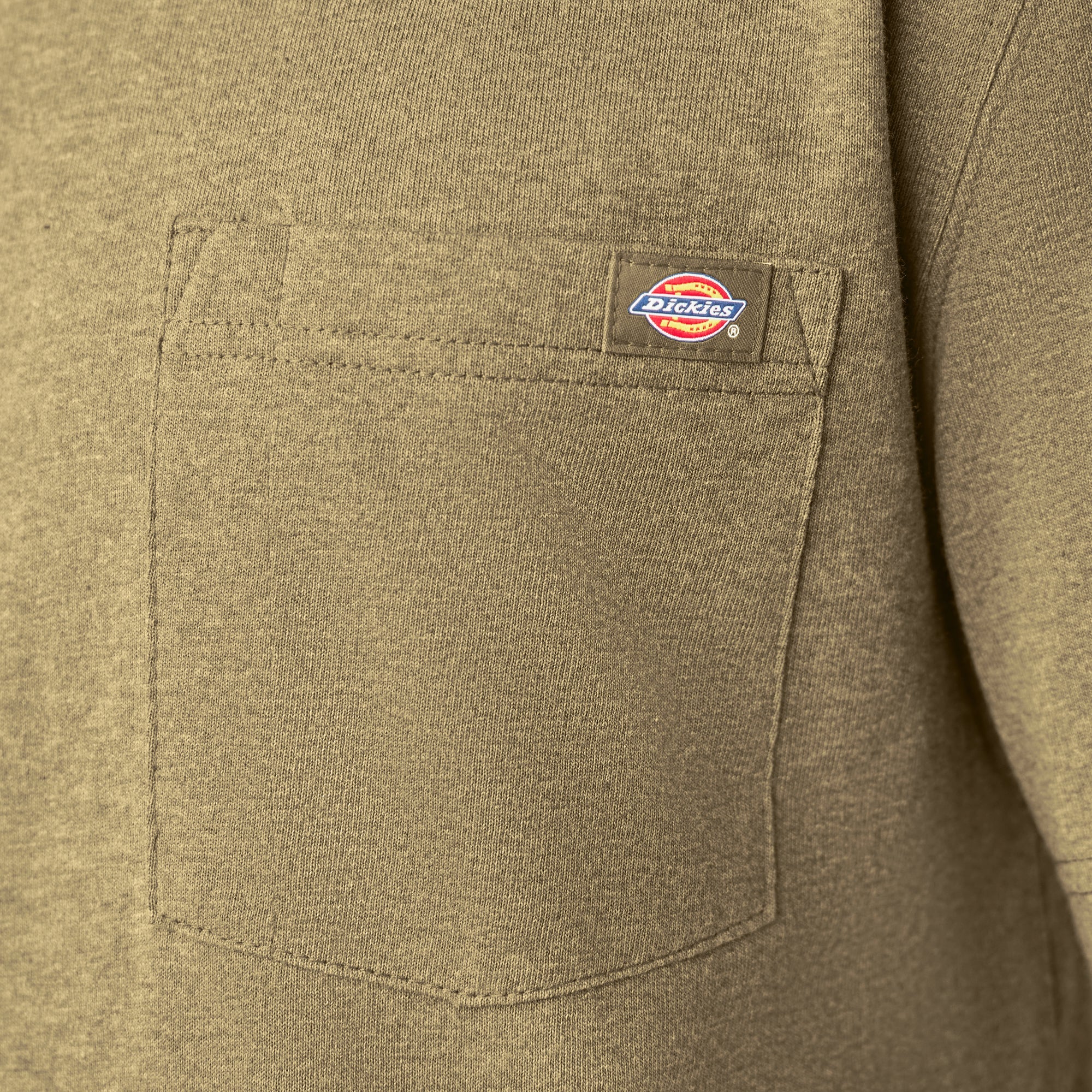 Heavyweight Heathered Short Sleeve Pocket T-Shirt