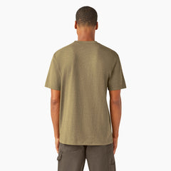 Heavyweight Heathered Short Sleeve Pocket T-Shirt