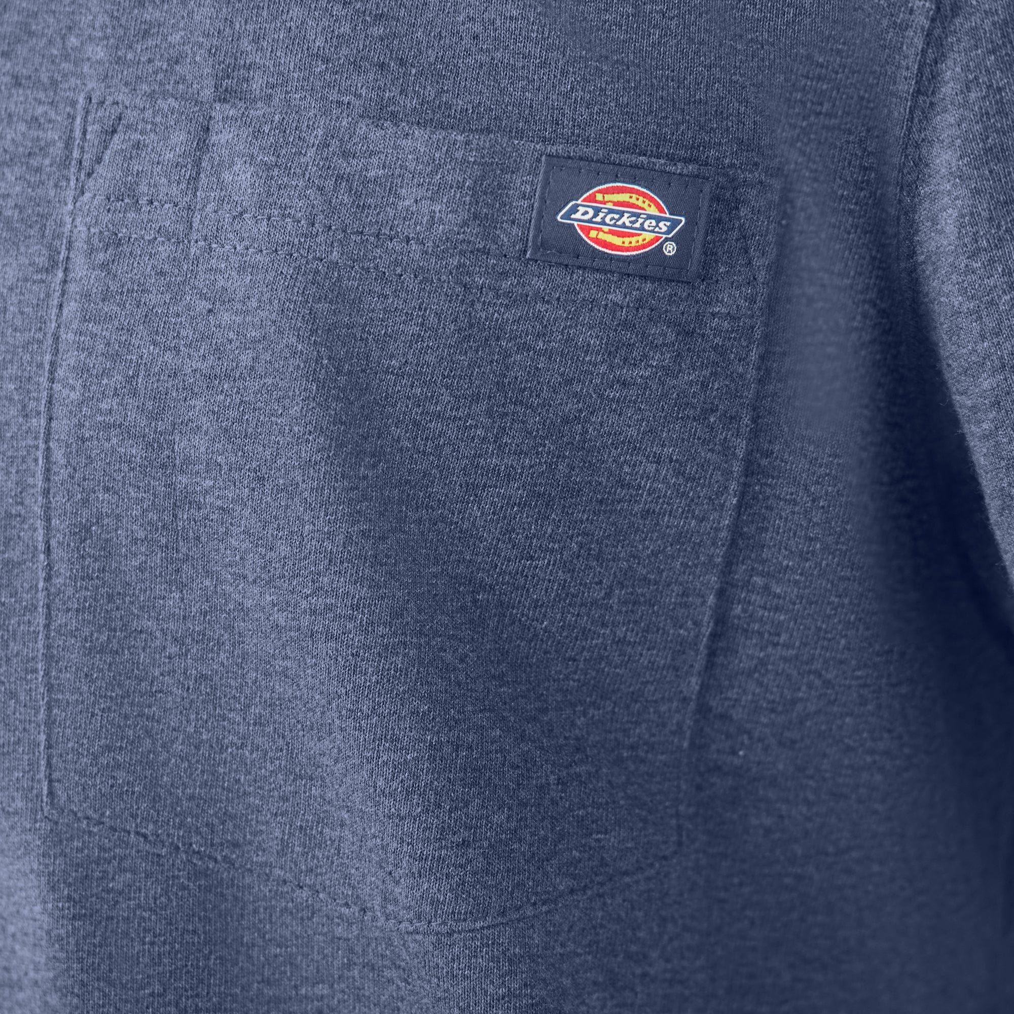 Heavyweight Heathered Short Sleeve Pocket T-Shirt