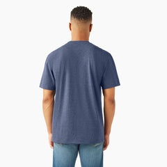 Heavyweight Heathered Short Sleeve Pocket T-Shirt