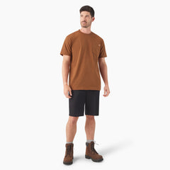 Heavyweight Heathered Short Sleeve Pocket T-Shirt
