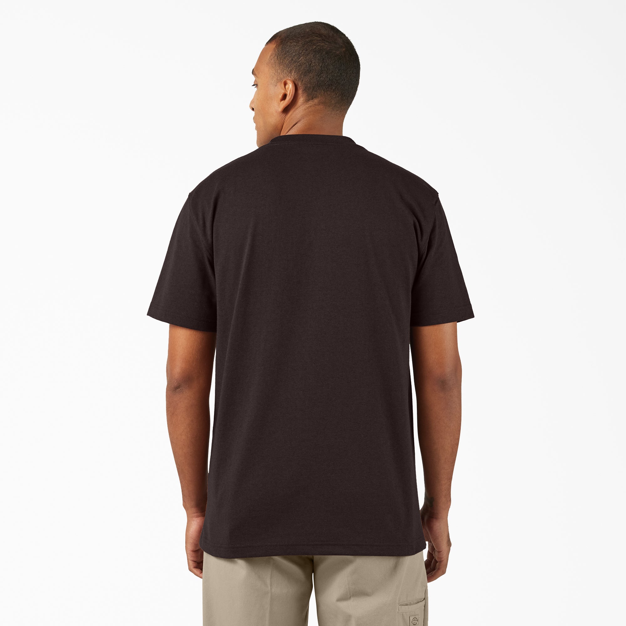 Heavyweight Heathered Short Sleeve Pocket T-Shirt