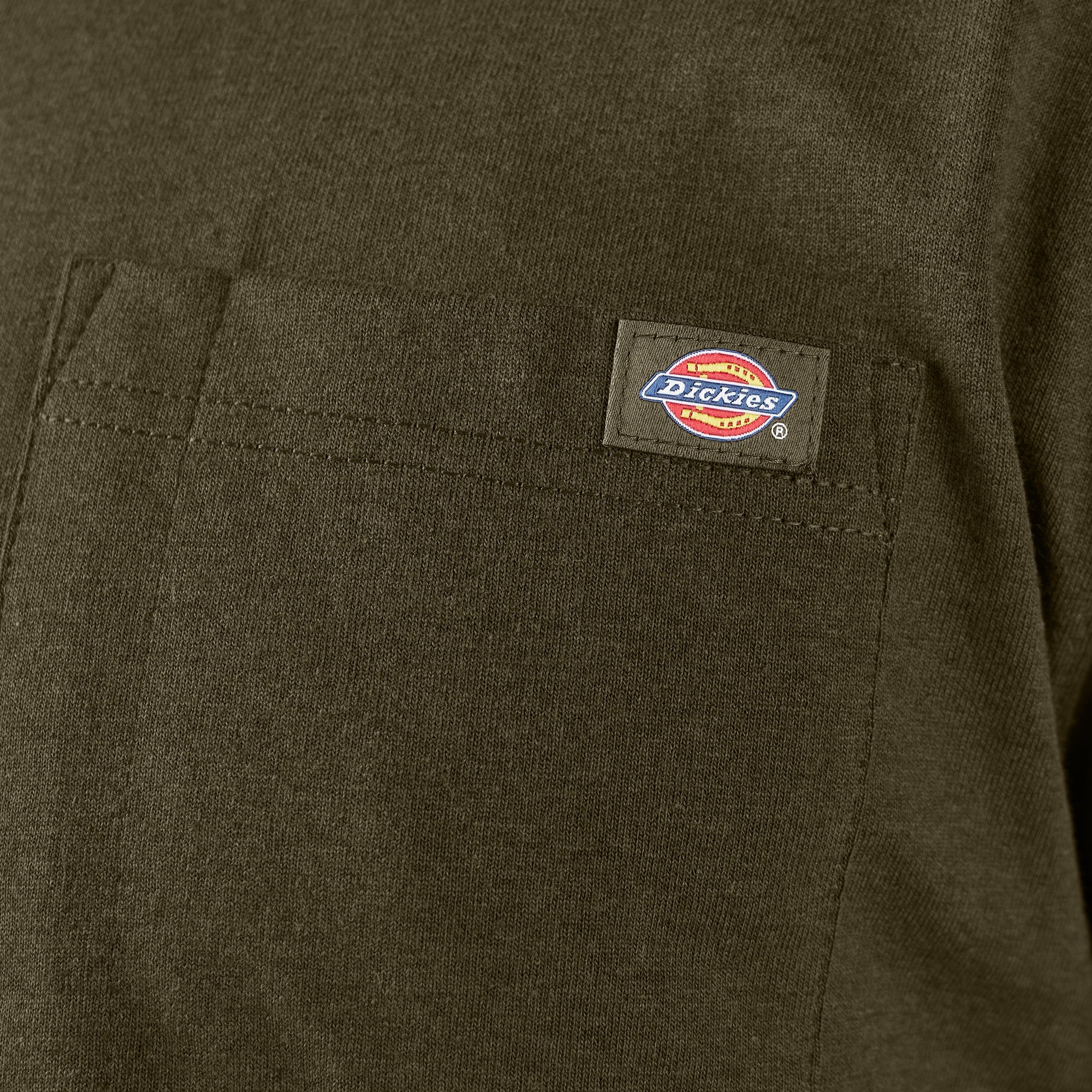 Heavyweight Heathered Short Sleeve Pocket T-Shirt