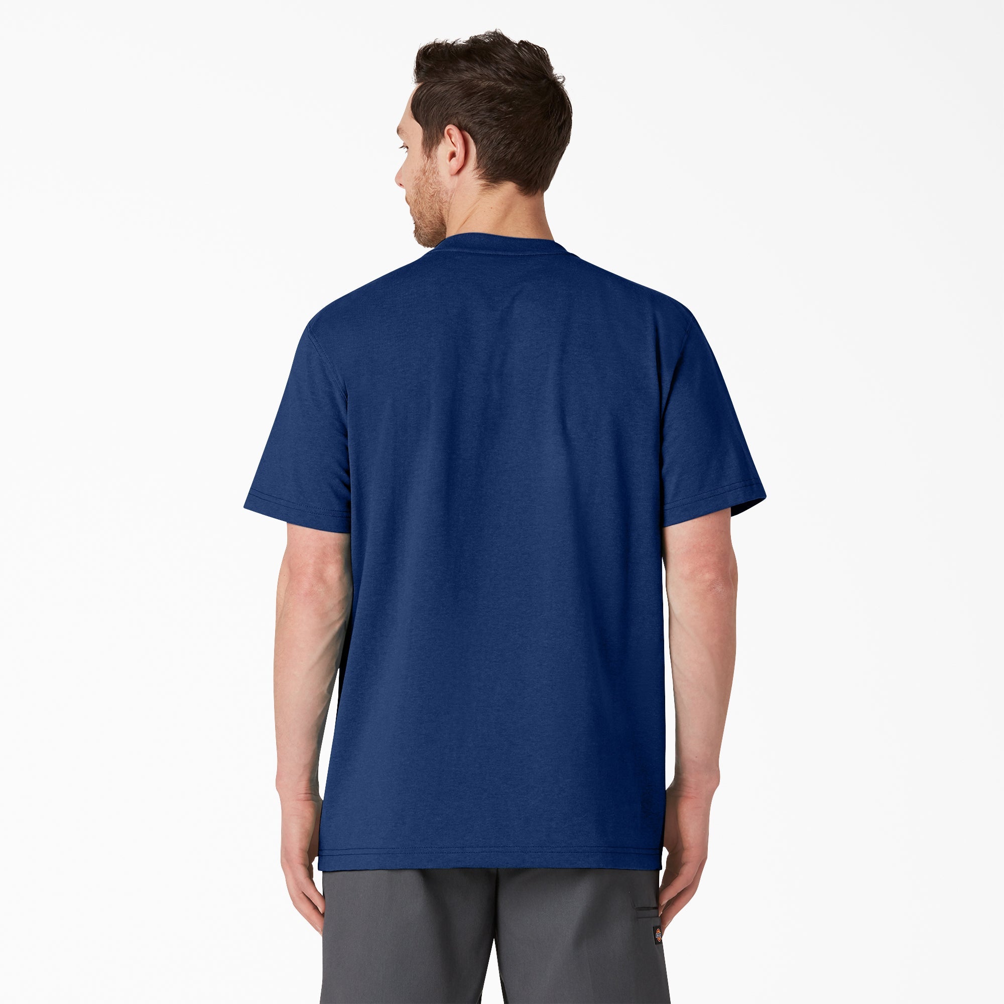Heavyweight Heathered Short Sleeve Pocket T-Shirt