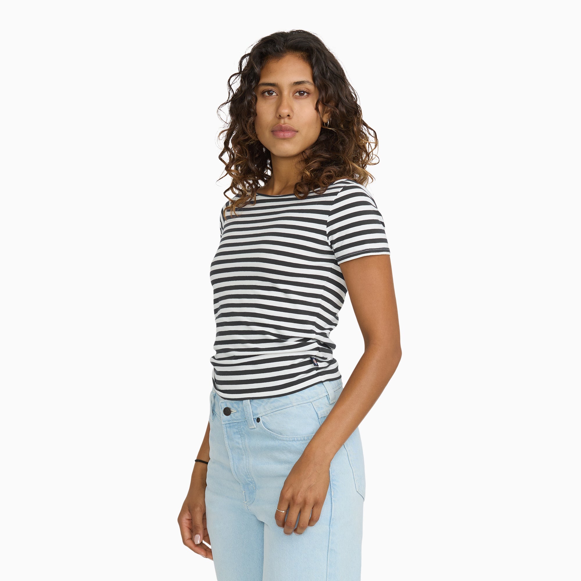 Juniors Boat Neck Top