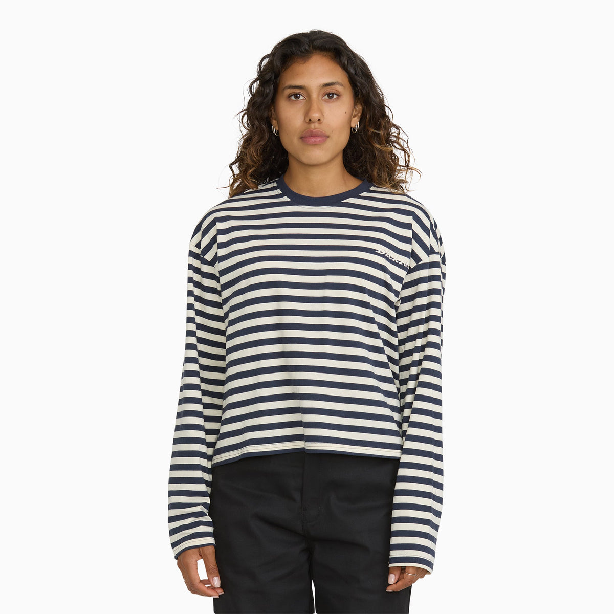 Juniors Lounger Striped Long Sleeve