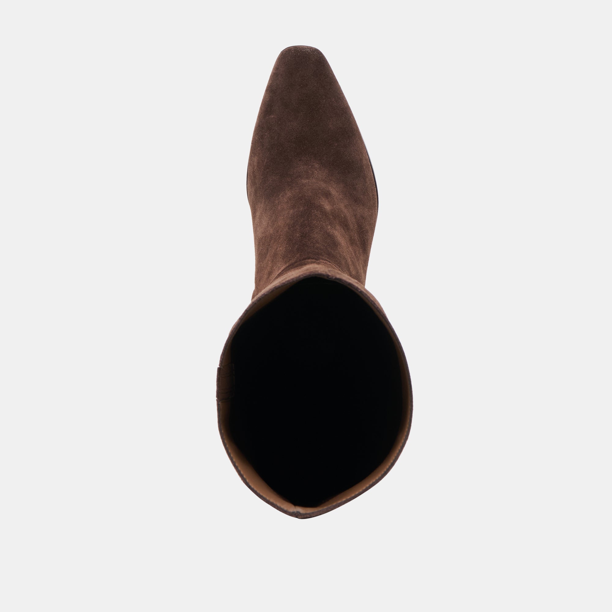 EMMI WIDE CALF BOOTS DK BROWN SUEDE