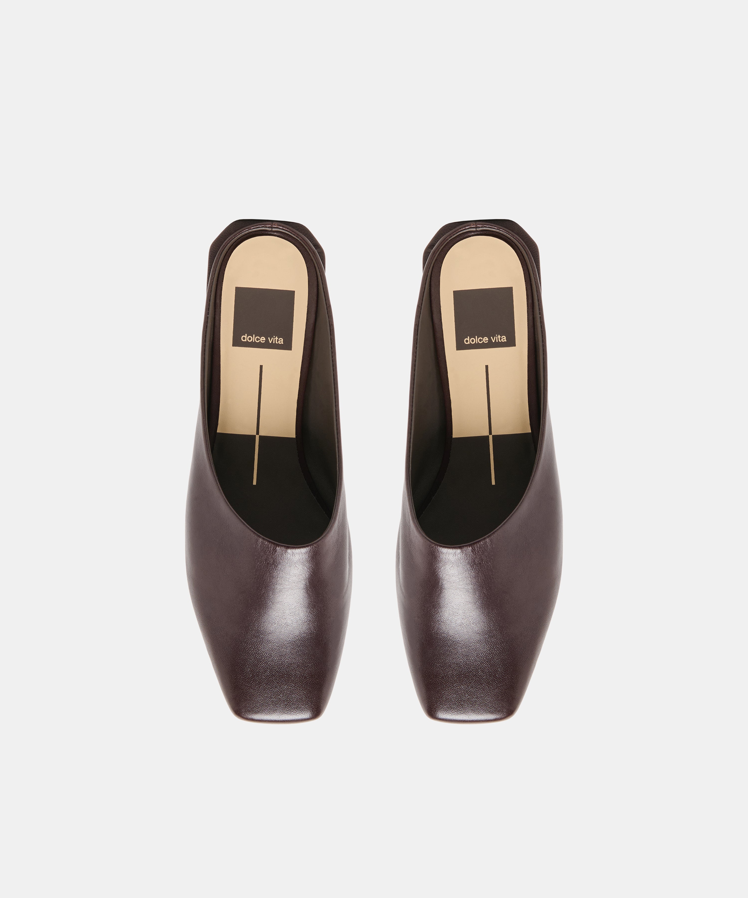 MACLYN FLATS BLACK CHERRY LEATHER