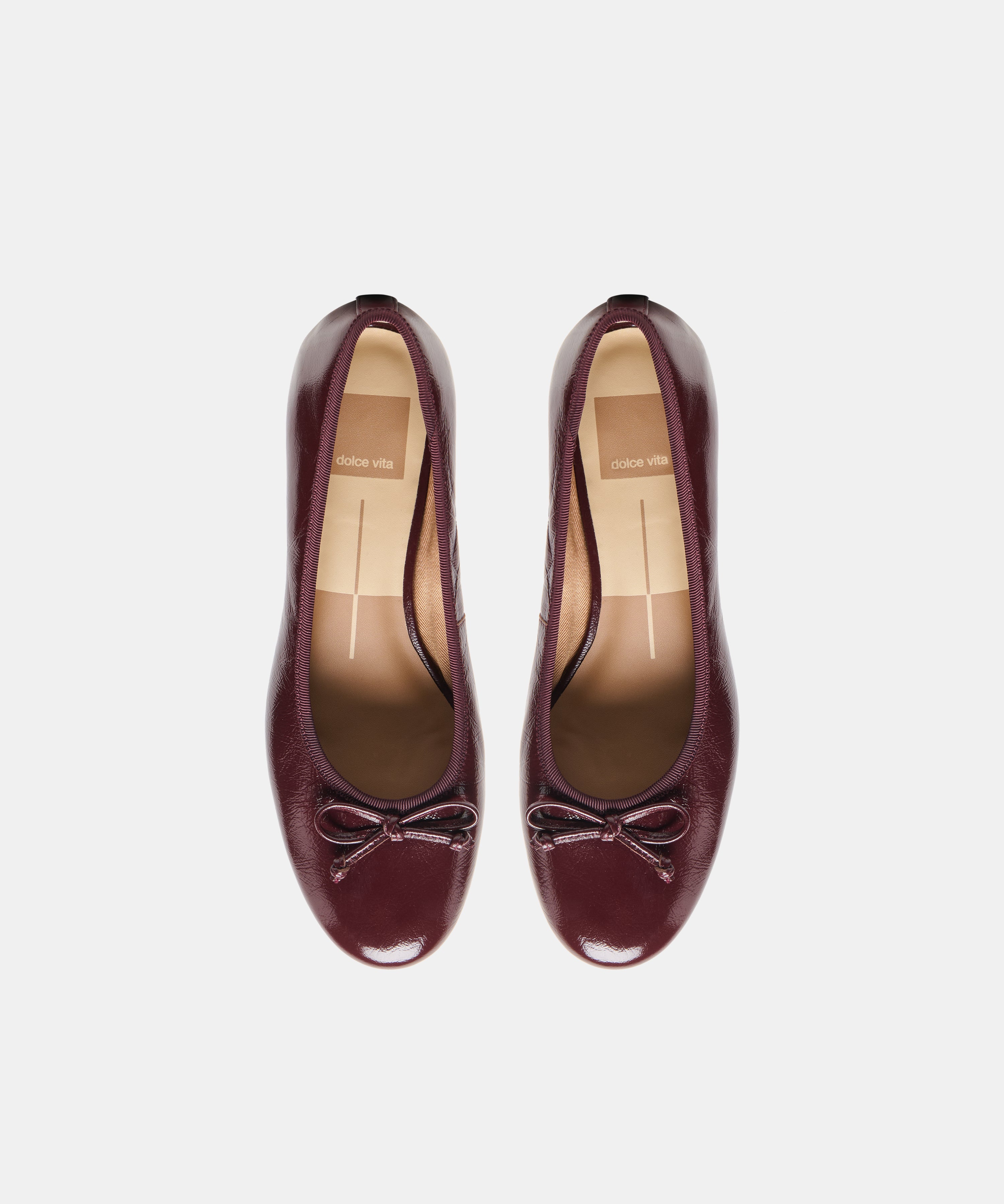 RITLA MID HEELS CRANBERRY LEATHER