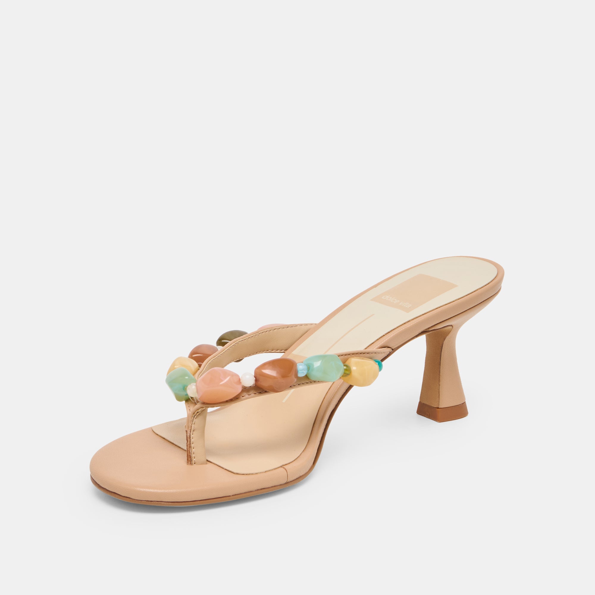 DAKSIE HEELS CAFE LEATHER