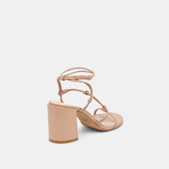 FIZZY HEELS LT TAN LEATHER
