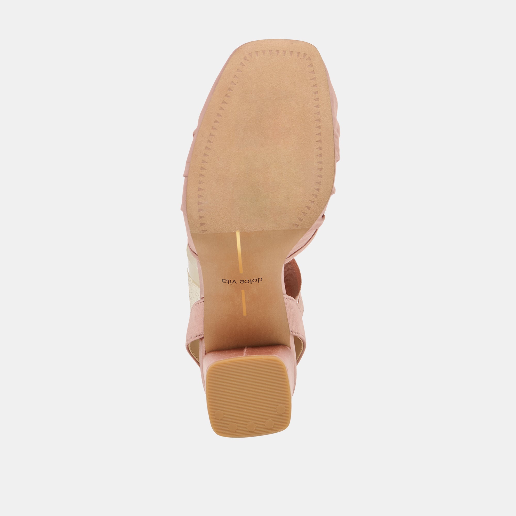 TISHA HEELS LT BLUSH SATIN
