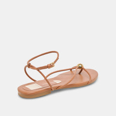 KENLEY SANDALS SADDLE LEATHER
