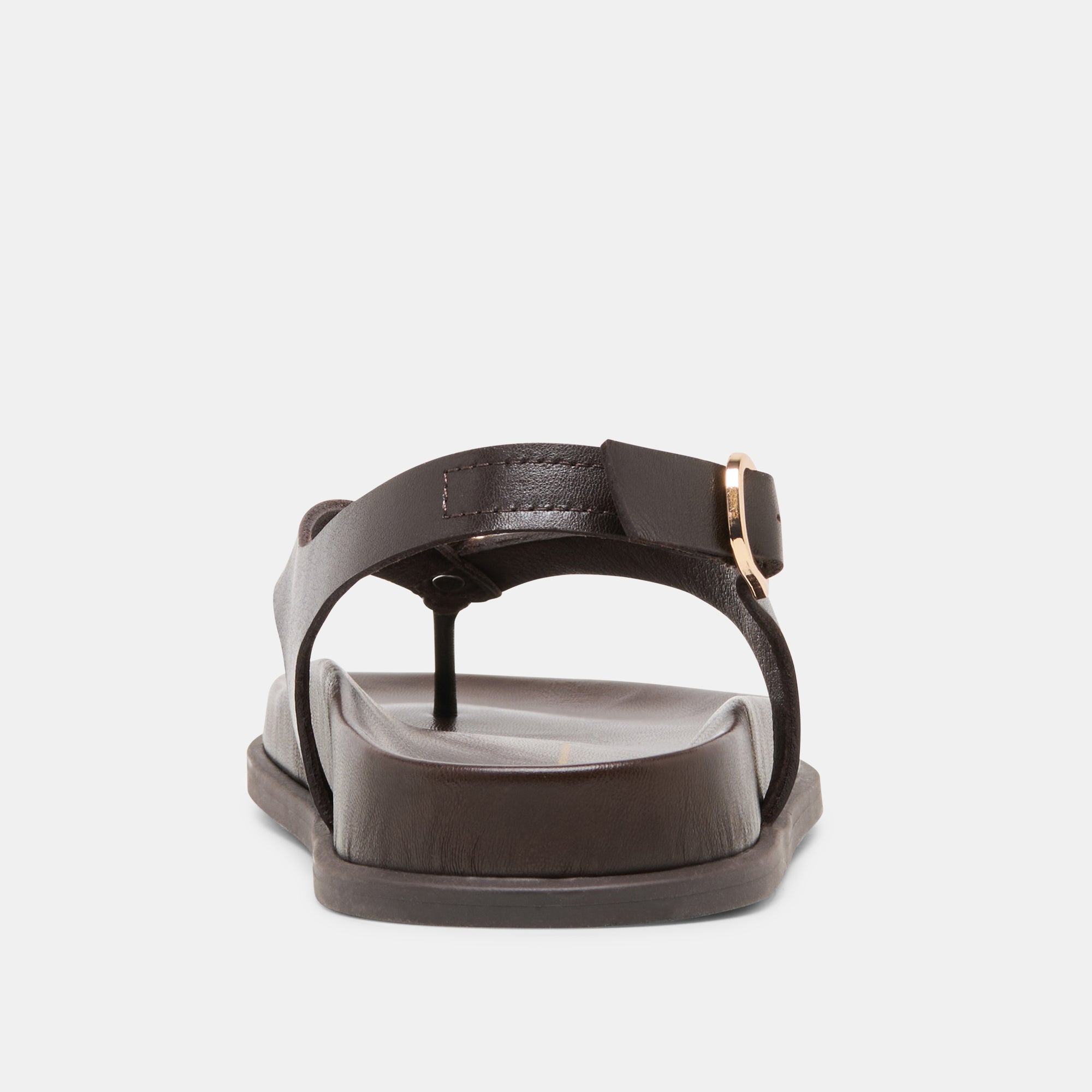 JONY SANDALS DK BROWN LEATHER