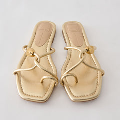 LOUIZ SANDALS GOLD STELLA