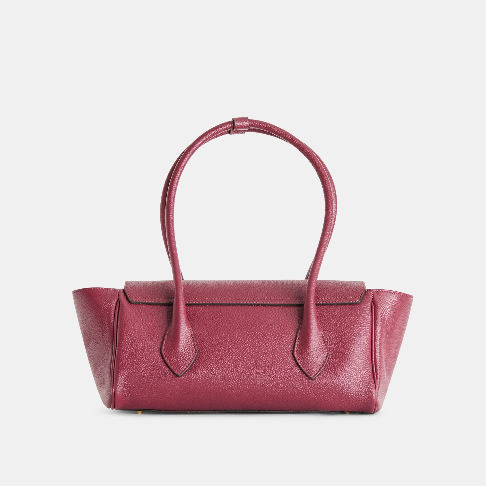 IRENE SHOULDER BAG BORDEAUX LEATHER
