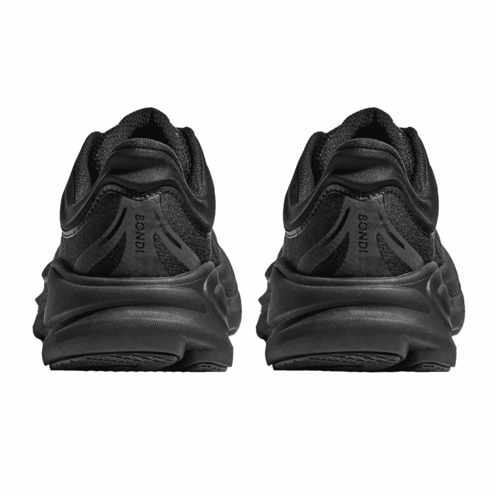 Bondi 9 Wide Womens Running Shoes Black/Black