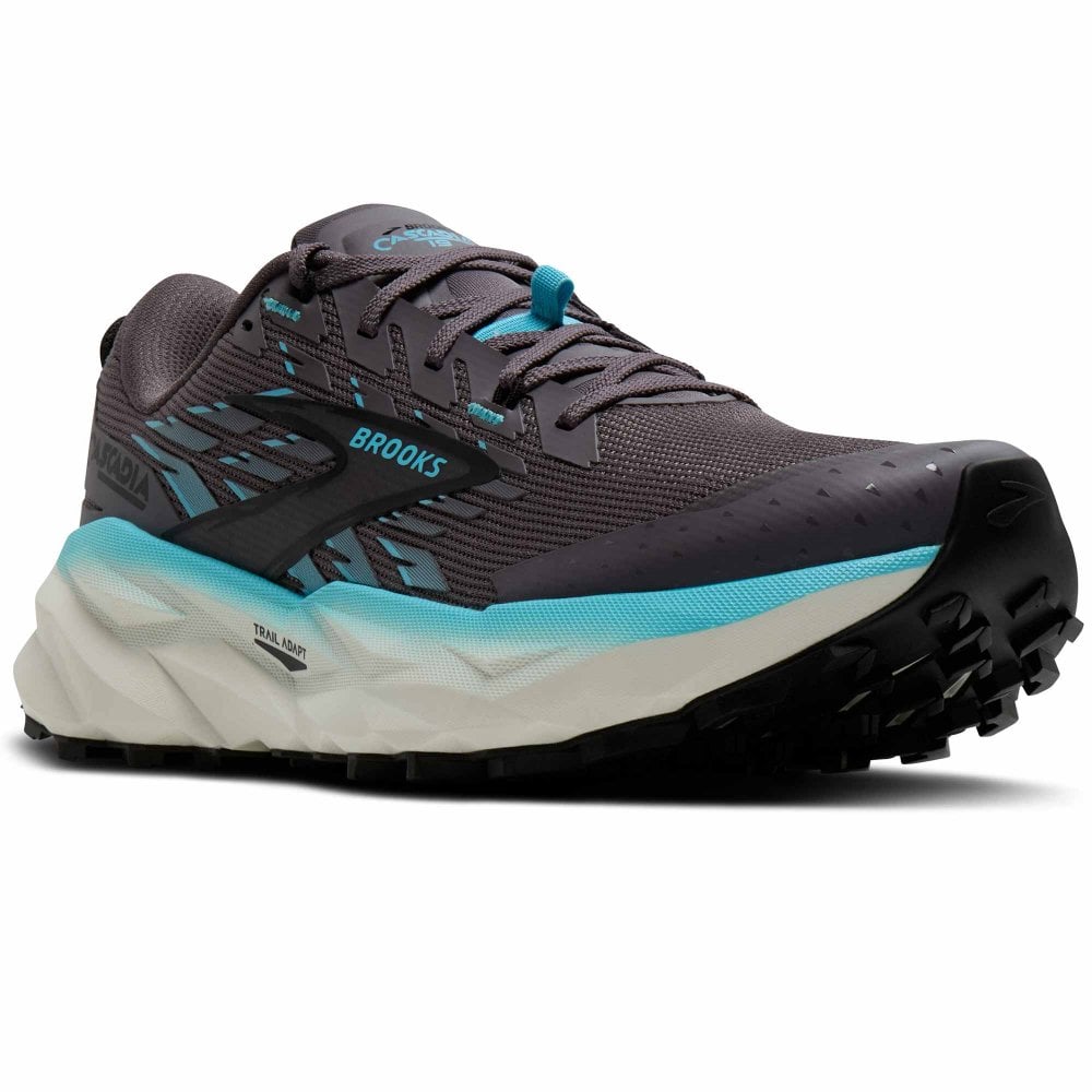 Cascadia 19 Women's Trail Shoes Rabbit/Black/Bluefish