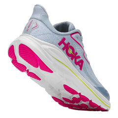 Clifton 10 Big Kids Running Shoe Overcast/Neon Dragonfruit