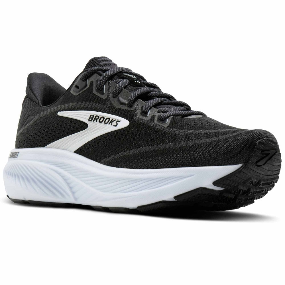Ghost 18 Men's Running Shoes Black/Grey/White
