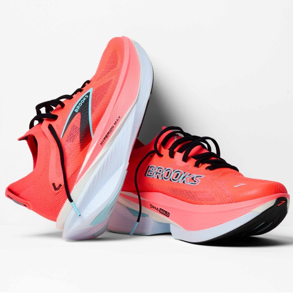 Hyperion Max 3 Mens Running Shoes Fiery Coral/Black/Atomizer