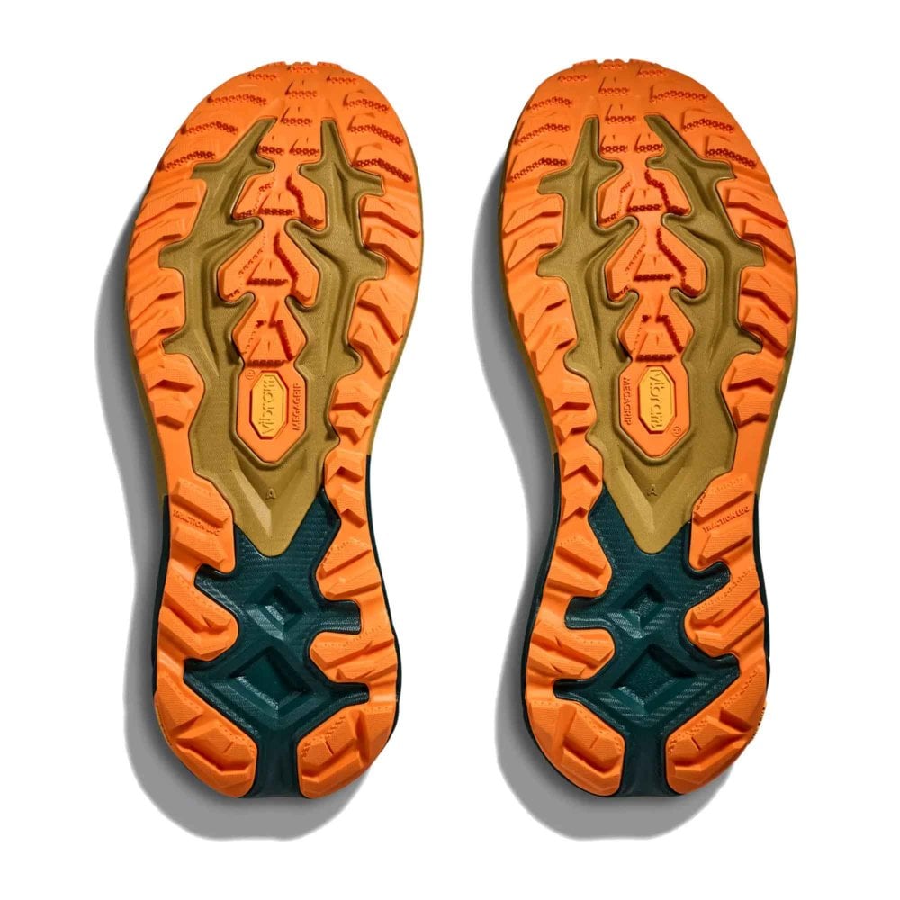 Mafate 5 Mens Trail Running Shoes Tidal Wave/Mustard Seed