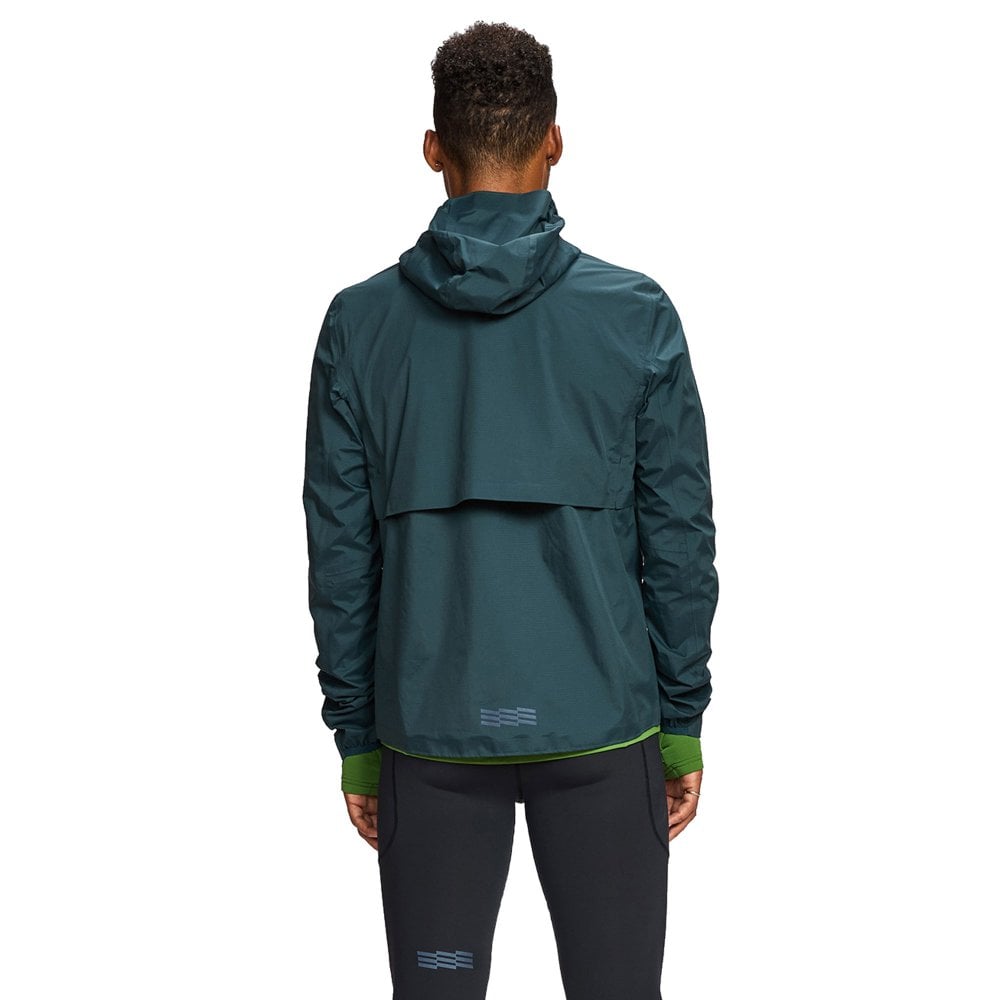Men’s Rainrunner Pack Jacket in Atlantis