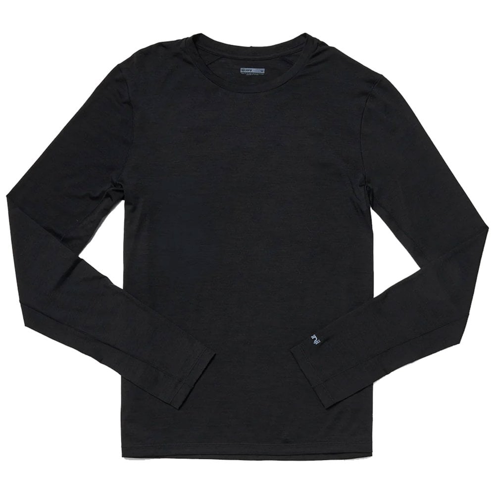 Men’s Repeat Merino Long Sleeve in Midnight