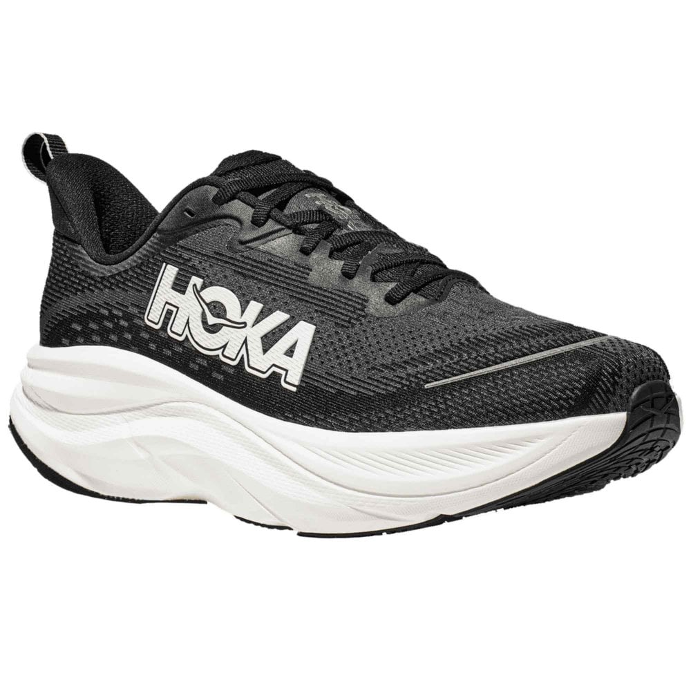 Skyflow Wide 2E Mens Running Shoes Black/White