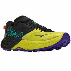 Speedgoat 7 Men's Trail Running Shoes Black/Hoka Citrus