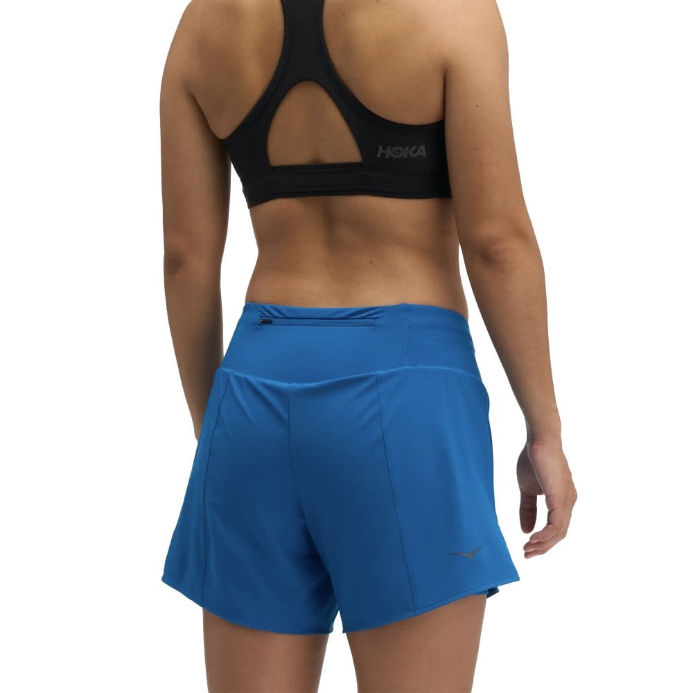Women's Glide Short MR 5'' 2-in-1 Running Shorts Night Glow Blue