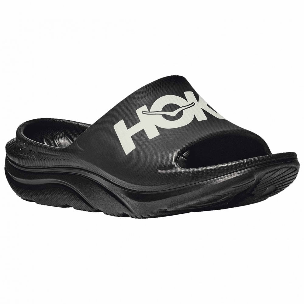 Women's ORA Athletic Sliders Black/White